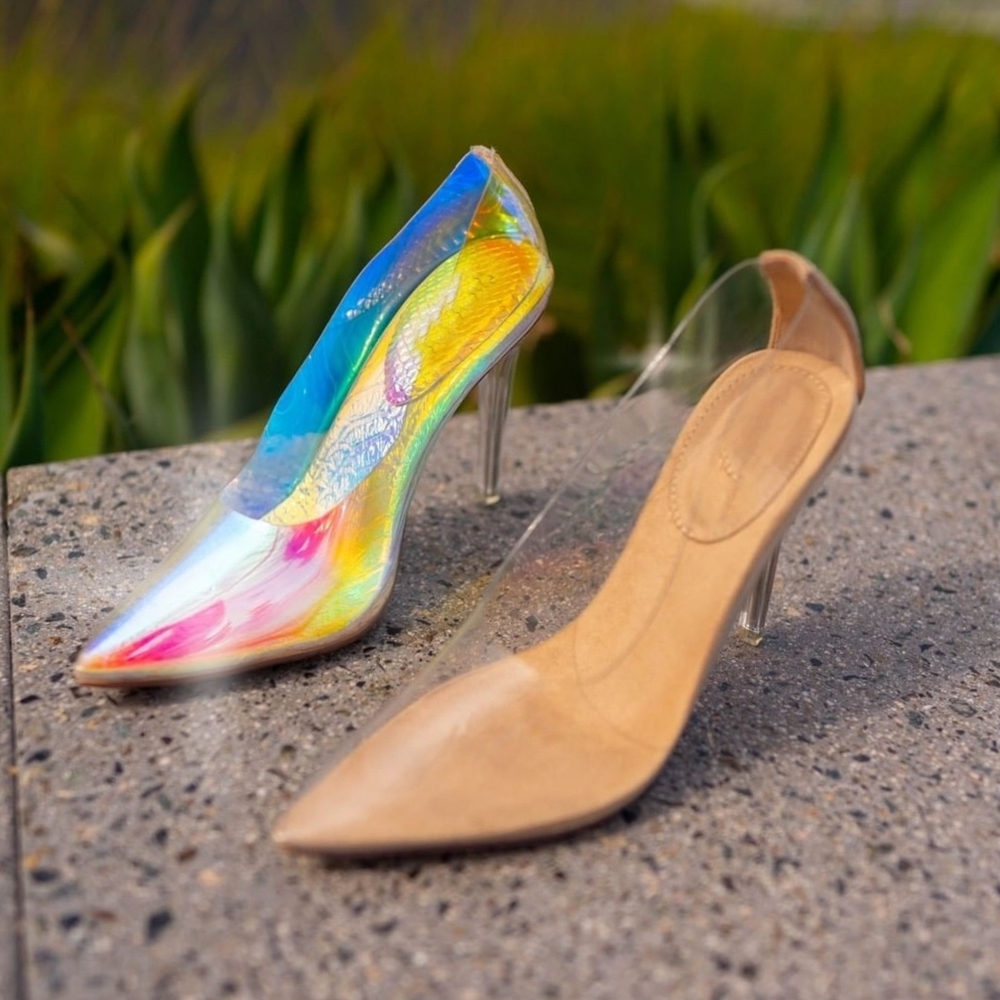 💗 RESTOCKED 💗Miami  doll clear pumps - Picture 5 of 6